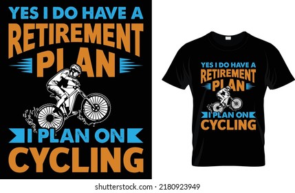 Best Cycling T-shirt Design Template