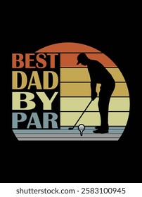 Best Dad By Par Cutting Printable Files