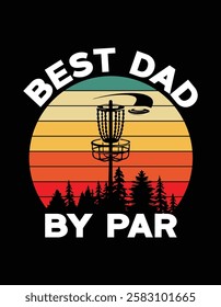 Best Dad By Par Disk Golf Cutting Printable Files