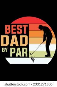 
Der beste Papa Par - Retro Golf Lover Pen Schnittdatei für Schneidemaschine