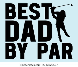 Bester Papa by Par Svg Design, Golf Svg, EPS Datei. EPS-Schnittformationsdatei, Golf svg Designschnittdateien, Golg Svg T Shirt Design, Golf Svg Design Files,