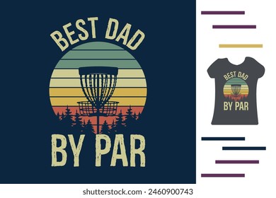 Mejor papá por par t shirt design 