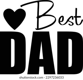Best Dad eps file, print file