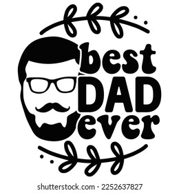 Bester Papa je, Happy Vatertag Shirt Design Print Template, Papa, Daddy, Papa, Pop,