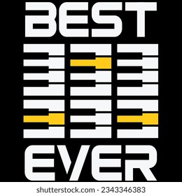 Best dad ever piano version t-shirt design