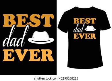 Best dad ever t-shirt design, Cycling T-shirt Design Vector Template for Cyclist Fathers and Son
