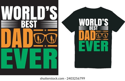 world’s best dad ever .with patches for t-shirts and other uses