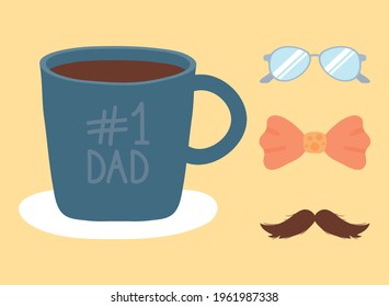 Best Dad Mug And Accessories Set