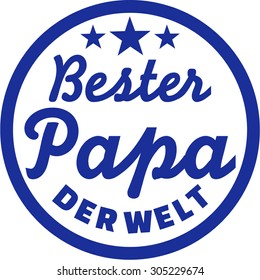 Best Dad of the world German