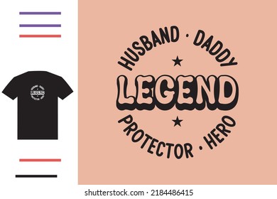 Best Daddy Ever T Shirt Design