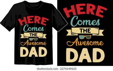 Best dad-ever t-shirt design. Dad joke enthusiast. Father of the year. Proud dad of a child t-shirt design. World's Greatest dad t-shirt design