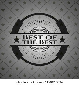 Best of the Best dark emblem. Retro