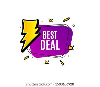 Best Deal. Banner Badge, Offer Sticker. Special Offer Sale Sign. Advertising Discounts Symbol. Best Deal Banner. Sticker Badge. Vector