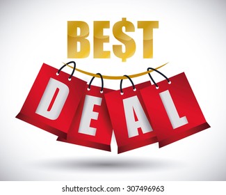 Best deal design, vector illustration eps 10.