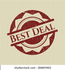 Best Deal grunge seal