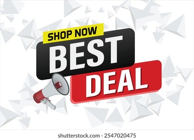 best deal offer poster banner graphic design icon logo sign symbol social media website coupon

