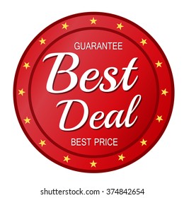 Best Deal Best Price Red Badge