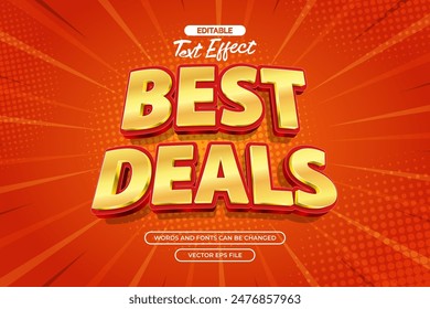 Best deals editable text effect