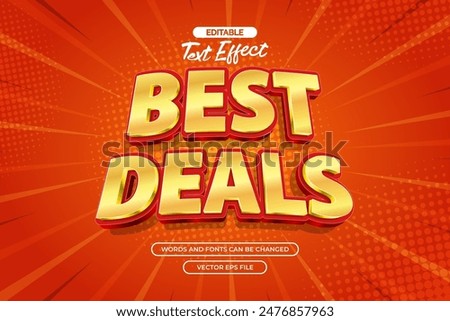 Best deals editable text effect