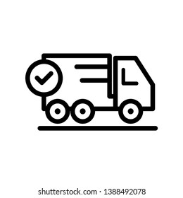 Best Delivery Icon Vector Design