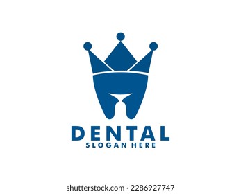 Best Dental logo, Crown or Royal Dental logo vector., dental clinic logo design inspiration