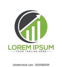 The Best Design Finance logo unique modern minimalist simple creative abstract and vector