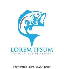 The Best Design Fish logo unique modern minimalist simple creative abstract and vector