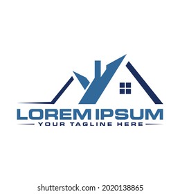 Best Design home creative and modern and also simple home logo house logo Abstract and Vector smart logo design