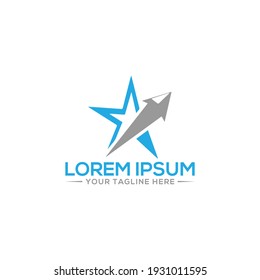 Best Design star Creative Design and Star design Logo Abstract and vector 