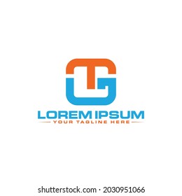 El logo de Mejor Diseño TG exclusivo moderno minimalista simple creativo abstracto y vector
