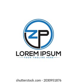 El logo de Best Design ZP exclusivo minimalista simple creativo abstracto y vector
