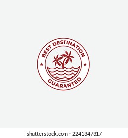 best destination icon logo vector gradient