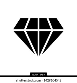 The best of Diamond icon vector, illustration logo template in trendy style. Suitable for many purposes.

