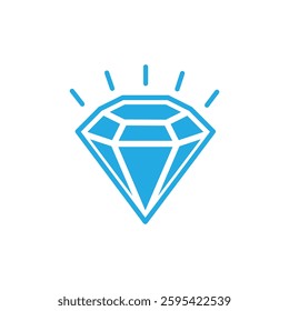 best diamond vector type icon. Gemstone, rubies icon
