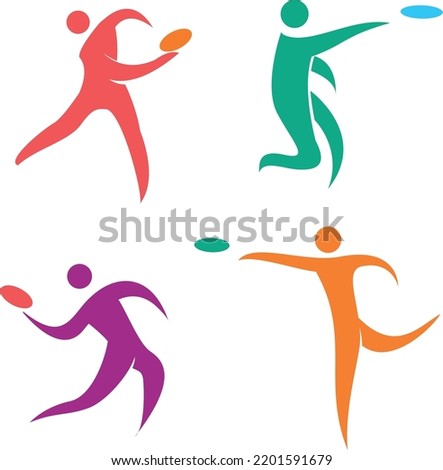 Best Disc Golf logo and symbol for your team logo and commercial use