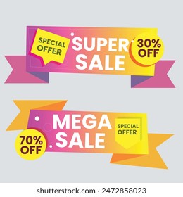 Best discount offer banners. Price deal sale stickers. Black friday special offer tags. Sale bubble coupon. Promotion discount banner templates design. Buy offer sticker. Super deal set. Vector