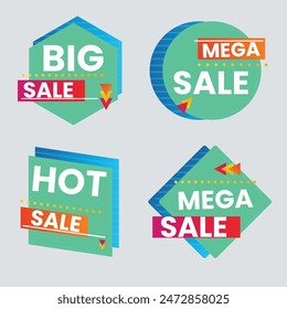 Best discount offer banners. Price deal sale stickers. Black friday special offer tags. Sale bubble coupon. Promotion discount banner templates design. Buy offer sticker. Super deal set. Vector