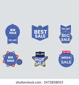 Best discount offer banners. Price deal sale stickers. Black friday special offer tags. Sale bubble coupon. Promotion discount banner templates design. Buy offer sticker. Super deal set. Vector