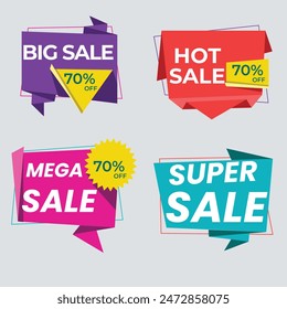 Best discount offer banners. Price deal sale stickers. Black friday special offer tags. Sale bubble coupon. Promotion discount banner templates design. Buy offer sticker. Super deal set. Vector