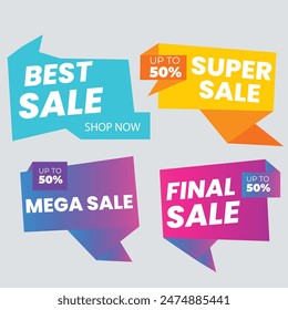 Best discount offer banners. Price deal sale stickers. Black friday special offer tags. Sale bubble coupon. Promotion discount banner templates design. Buy offer sticker. Super deal set. Vector