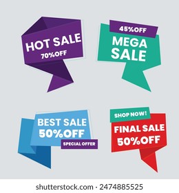 Best discount offer banners. Price deal sale stickers. Black friday special offer tags. Sale bubble coupon. Promotion discount banner templates design. Buy offer sticker. Super deal set. Vector