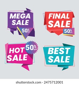 Best discount offer banners. Price deal sale stickers. Black friday special offer tags. Sale bubble coupon. Promotion discount banner templates design. Buy offer sticker. Super deal set. Vector