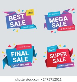 Best discount offer banners. Price deal sale stickers. Black friday special offer tags. Sale bubble coupon. Promotion discount banner templates design. Buy offer sticker. Super deal set. Vector