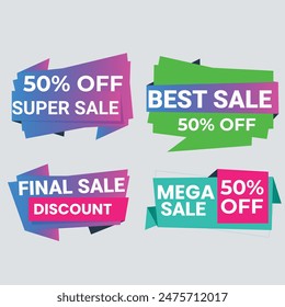 Best discount offer banners. Price deal sale stickers. Black friday special offer tags. Sale bubble coupon. Promotion discount banner templates design. Buy offer sticker. Super deal set. Vector
