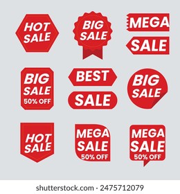 Best discount offer banners. Price deal sale stickers. Black friday special offer tags. Sale bubble coupon. Promotion discount banner templates design. Buy offer sticker. Super deal set. Vector