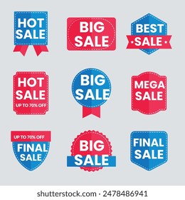 Best discount offer banners. Price deal sale stickers. Black friday special offer tags. Sale bubble coupon. Promotion discount banner templates design. Buy offer sticker. Super deal set. Vector