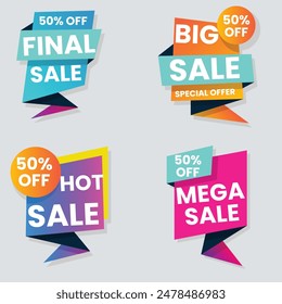Best discount offer banners. Price deal sale stickers. Black friday special offer tags. Sale bubble coupon. Promotion discount banner templates design. Buy offer sticker. Super deal set. Vector