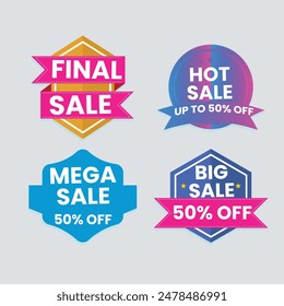 Best discount offer banners. Price deal sale stickers. Black friday special offer tags. Sale bubble coupon. Promotion discount banner templates design. Buy offer sticker. Super deal set. Vector