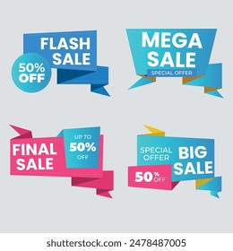 Best discount offer banners. Price deal sale stickers. Black friday special offer tags. Sale bubble coupon. Promotion discount banner templates design. Buy offer sticker. Super deal set. Vector