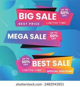 Best discount offer banners. Price deal sale stickers. Black friday special offer tags. Sale bubble coupon. Promotion discount banner templates design. Buy offer sticker. Super deal set. Vector